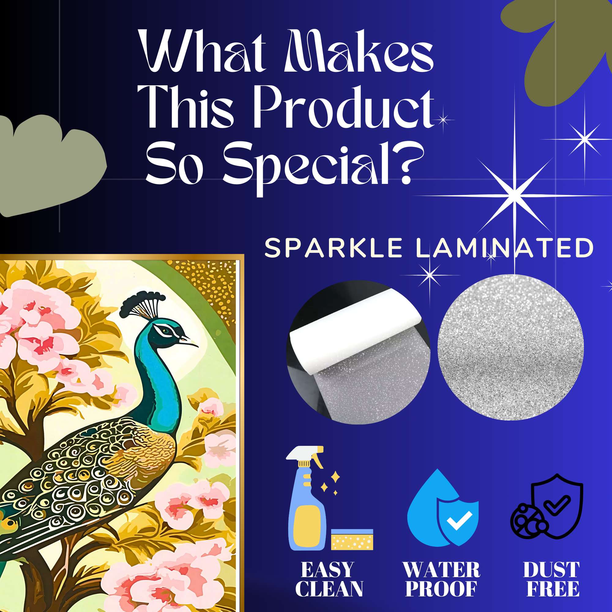 Set of Six Wall Paintings for Wall Dacoration Golden Framed Wall Paintings for Living Room & Bedroom Wall Art for Home Decoration & Office Wall Décor (17x13 inch CH-GD6-7) - Image 4